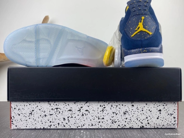 Rep LUCY (PE) Michigan Air AJ4-1036660 Retro 4 Jordan 0709